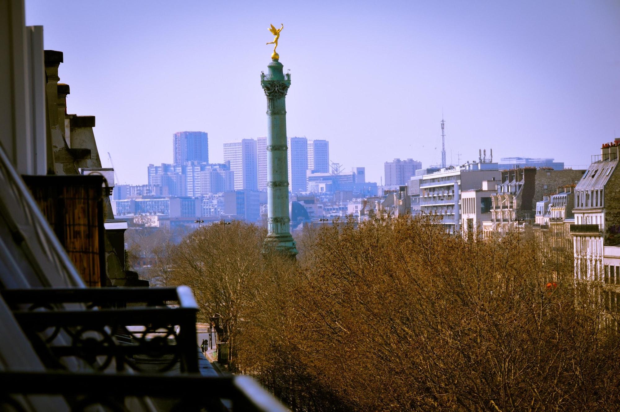 Hotel Marais Bastille Paris Exteriör bild