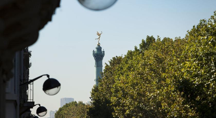 Hotel Marais Bastille Paris Exteriör bild